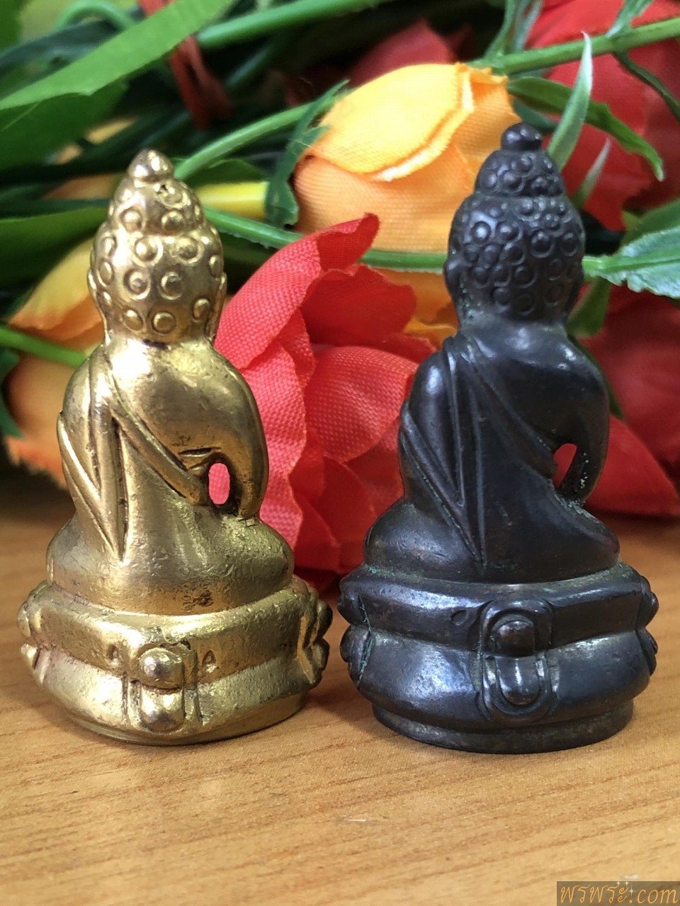 พระกริ่งปวเรศ เนื้อสัมฤทธิ์ กริ่งดัง/2องค์//ปิดองค์ที่2