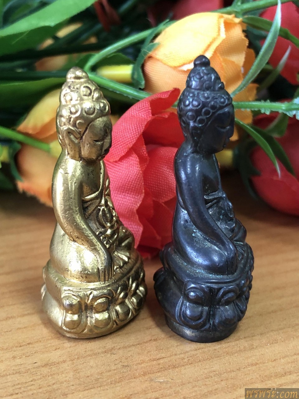 พระกริ่งปวเรศ เนื้อสัมฤทธิ์ กริ่งดัง/2องค์//ปิดองค์ที่2