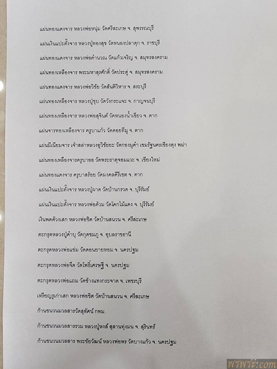 หลวงพ่อชิต วัดบ้านสนวน จ.ศรีสะเกษ ๒๕๖๖ตอกเลข๒๒๔๖