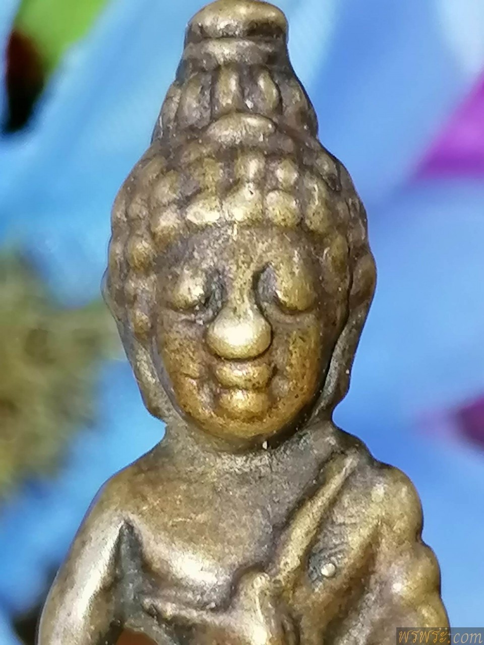 พระกริ่งหนองแส อุดหลังฐาน เนื้อสัมฤทธิ์ กริ่งดัง ก่อนปี2500