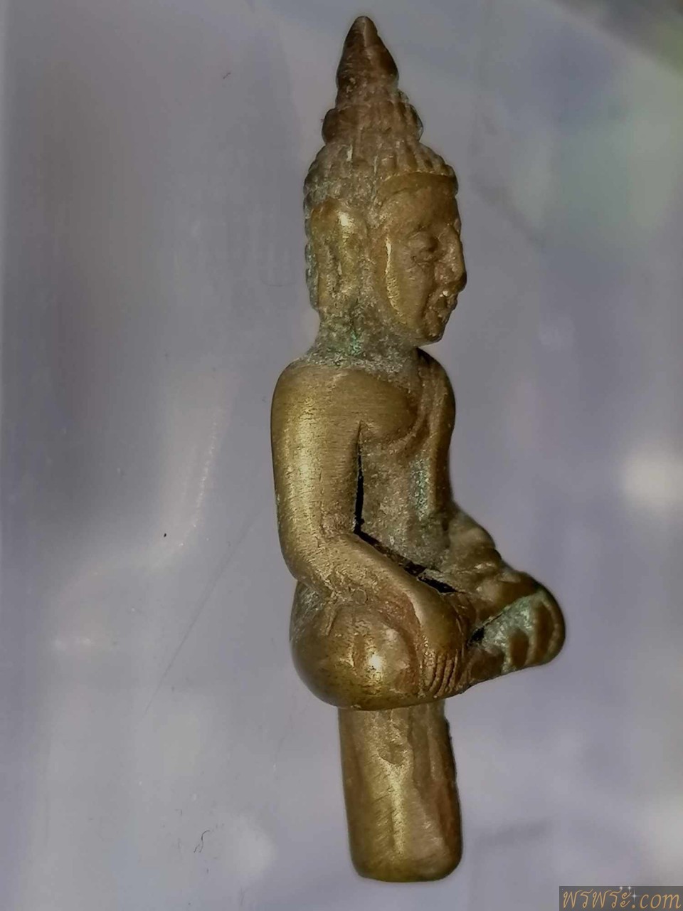 พระยอดธง เนื้อสำริด